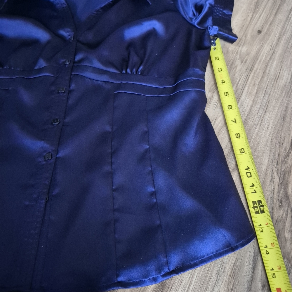 Reitmans Satin Feel Blouse Size XL Petites - Picture 7 of 8